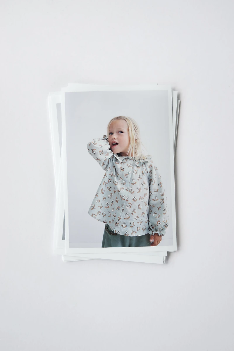 FLORAL PRINT BLOUSE