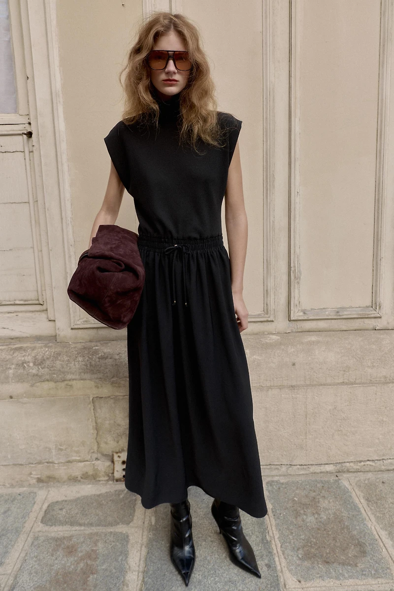 COMBINATION LONG DRESS