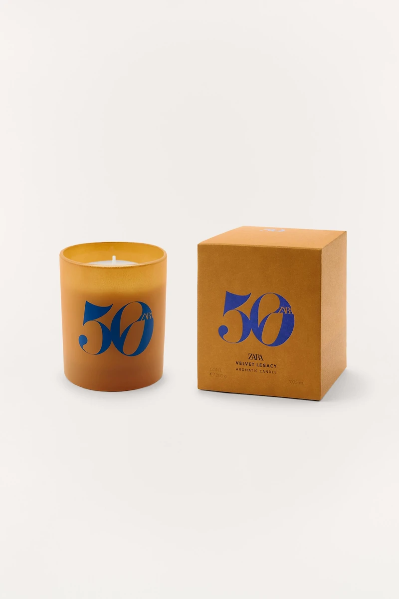 ZARA 50 BOUGIE PARFUMÉE VELVET LEGACY 200G