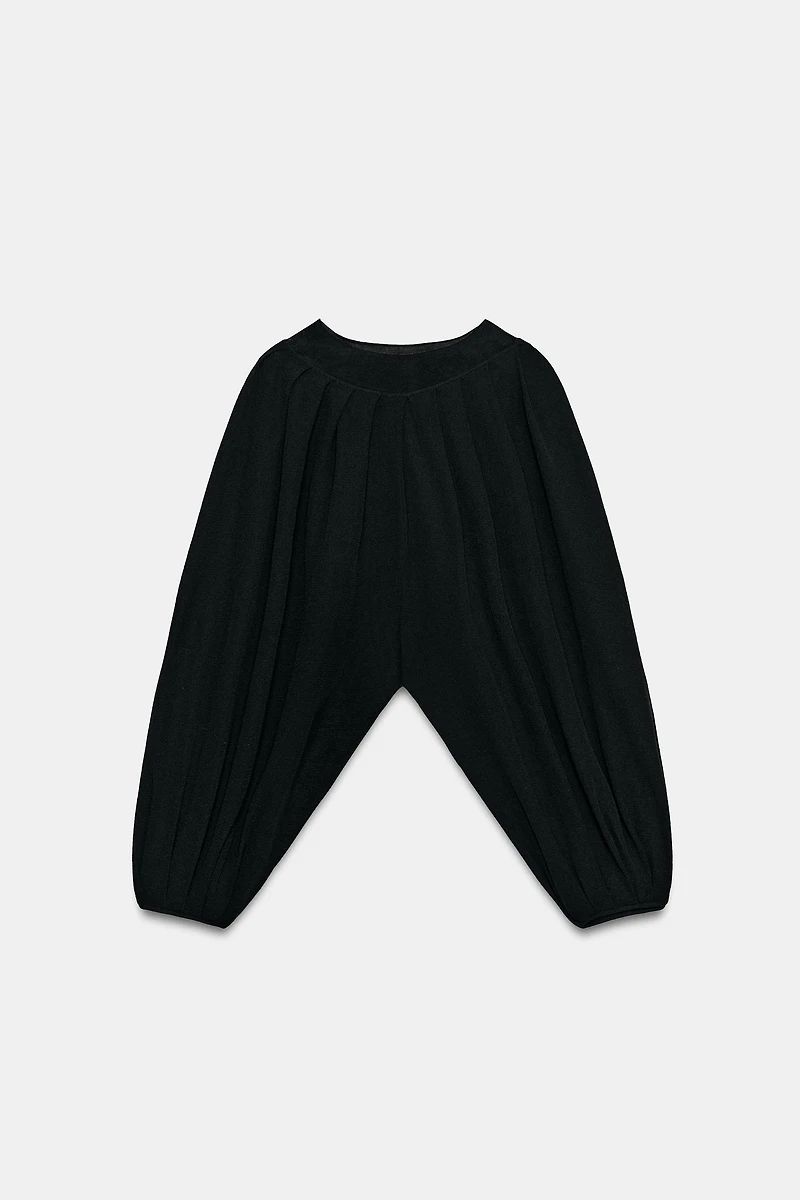 TOP CAPE EN MAILLE FINE