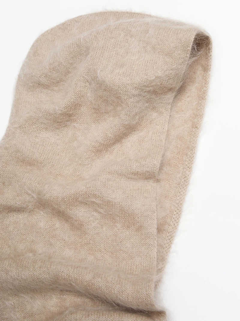 100% cashmere bandana balaclava