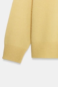 PULL 100 % CACHEMIRE À MANCHES LONGUES