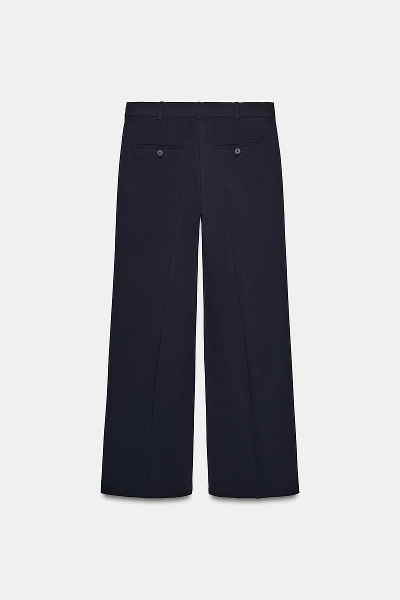WIDE PLEATED PANTS ZW COLLECTION