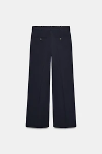 WIDE PLEATED PANTS ZW COLLECTION