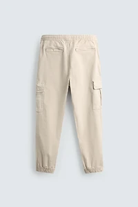 SLIM FIT CARGO PANTS