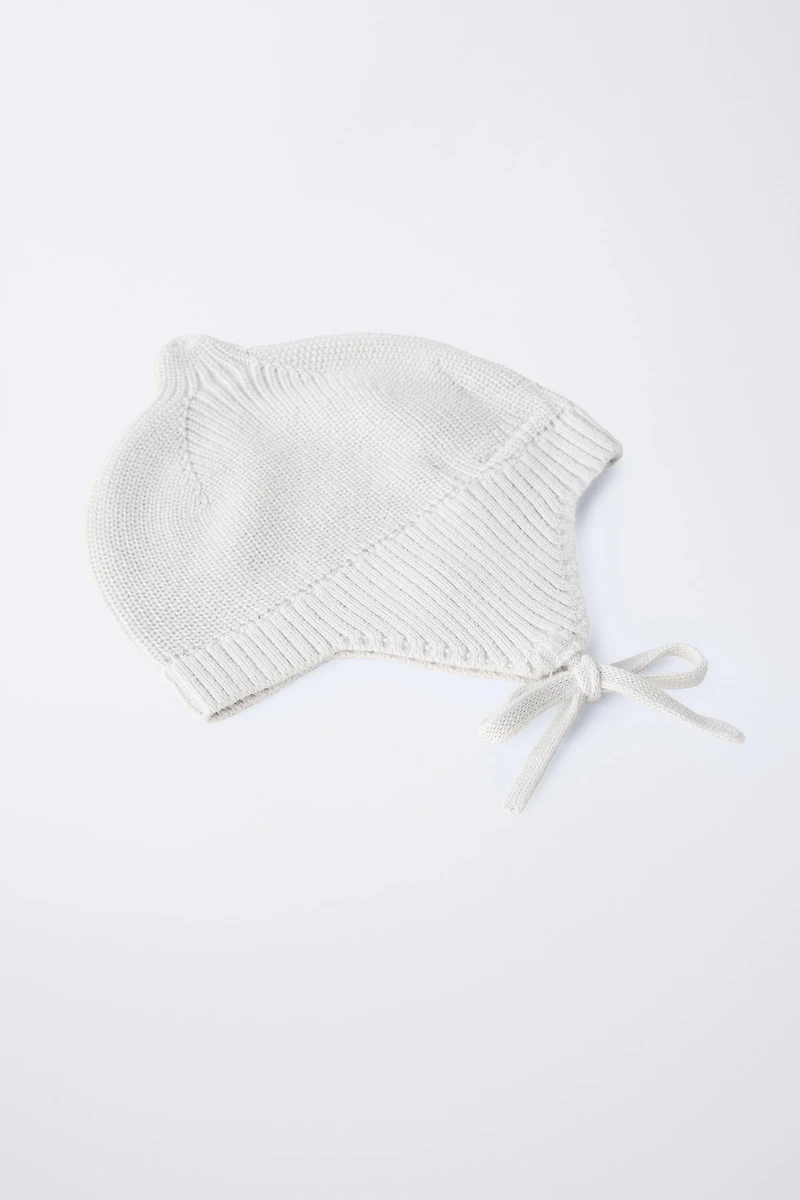 PEARL KNIT BONNET