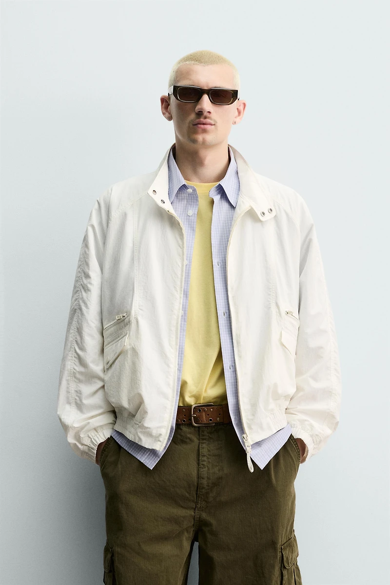RELAXED FIT TECHNICAL JACKET