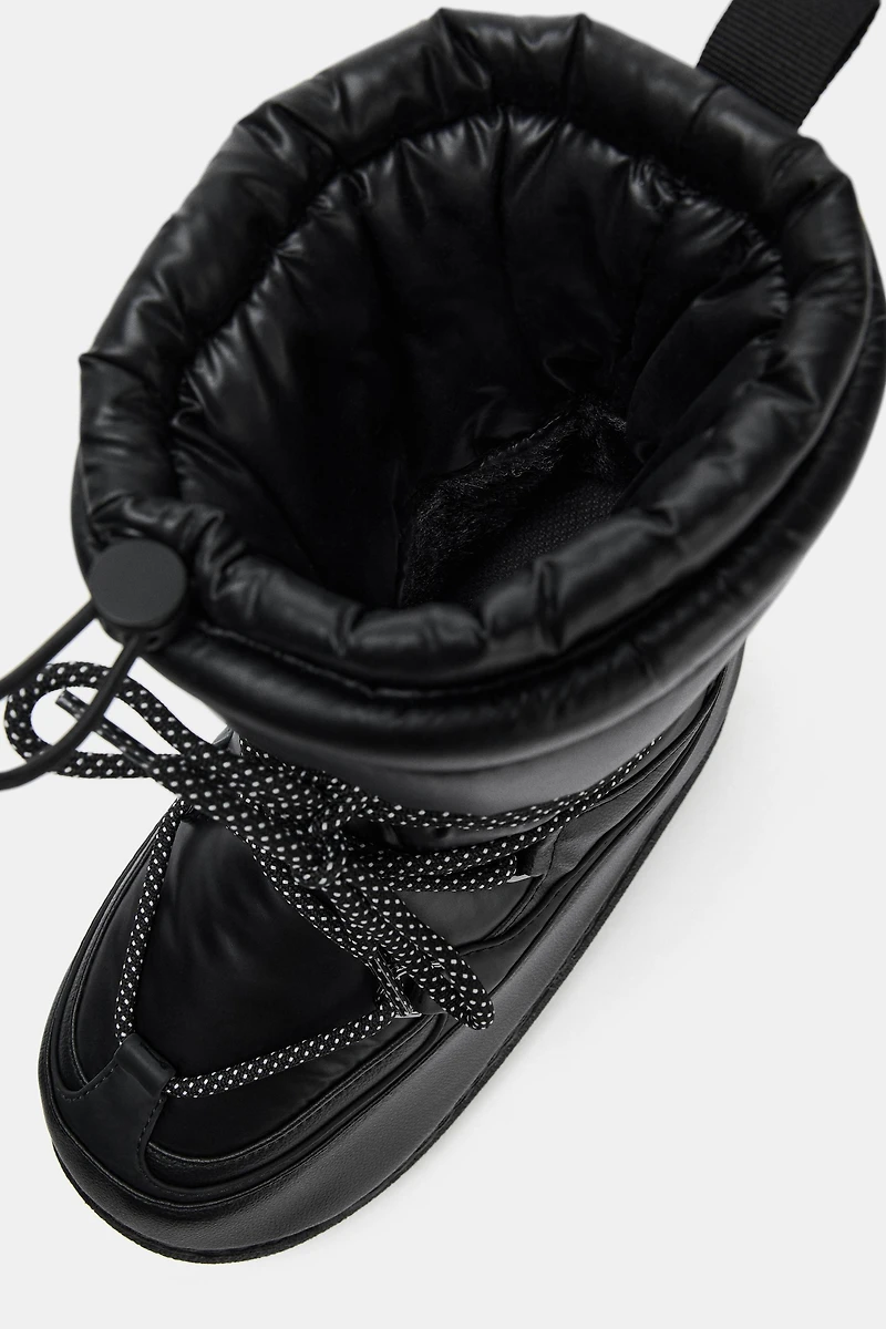 QUILTED ANKLE BOOTS SKI COLLECTION