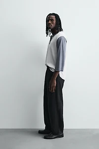 LIGHTWEIGHT LOOSE WIDE FIT JEANS