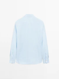 Chemise slim à rayures