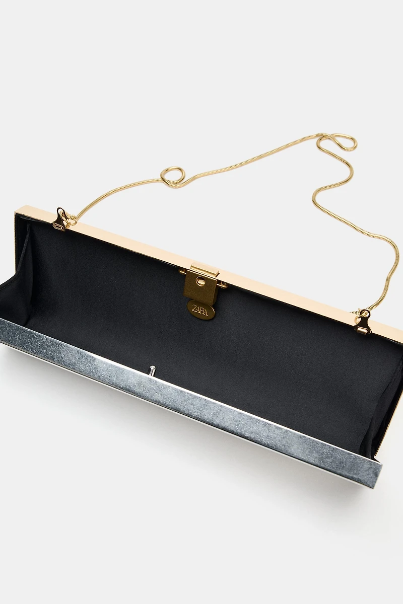 METALLIC RIGID BOX BAG