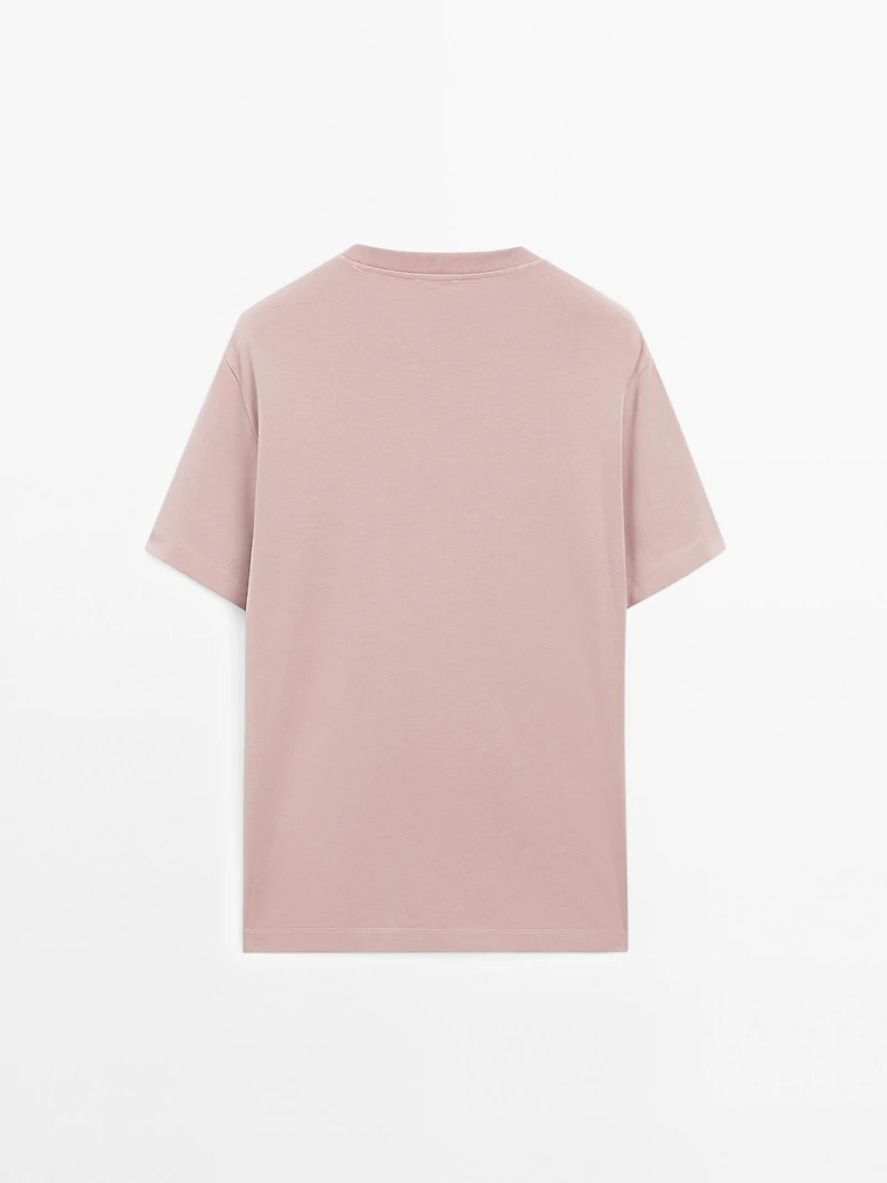 T-shirt medium weight 100 % coton