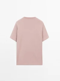 T-shirt medium weight 100 % coton