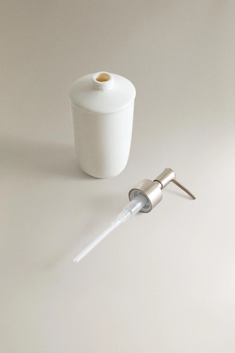 CERAMIC BATHROOM SOAP DISPENSER