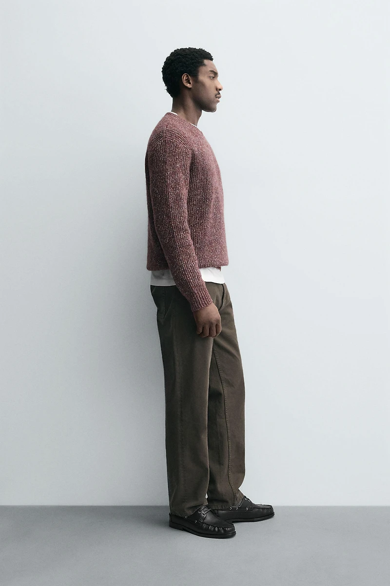 PURL KNIT SWEATER