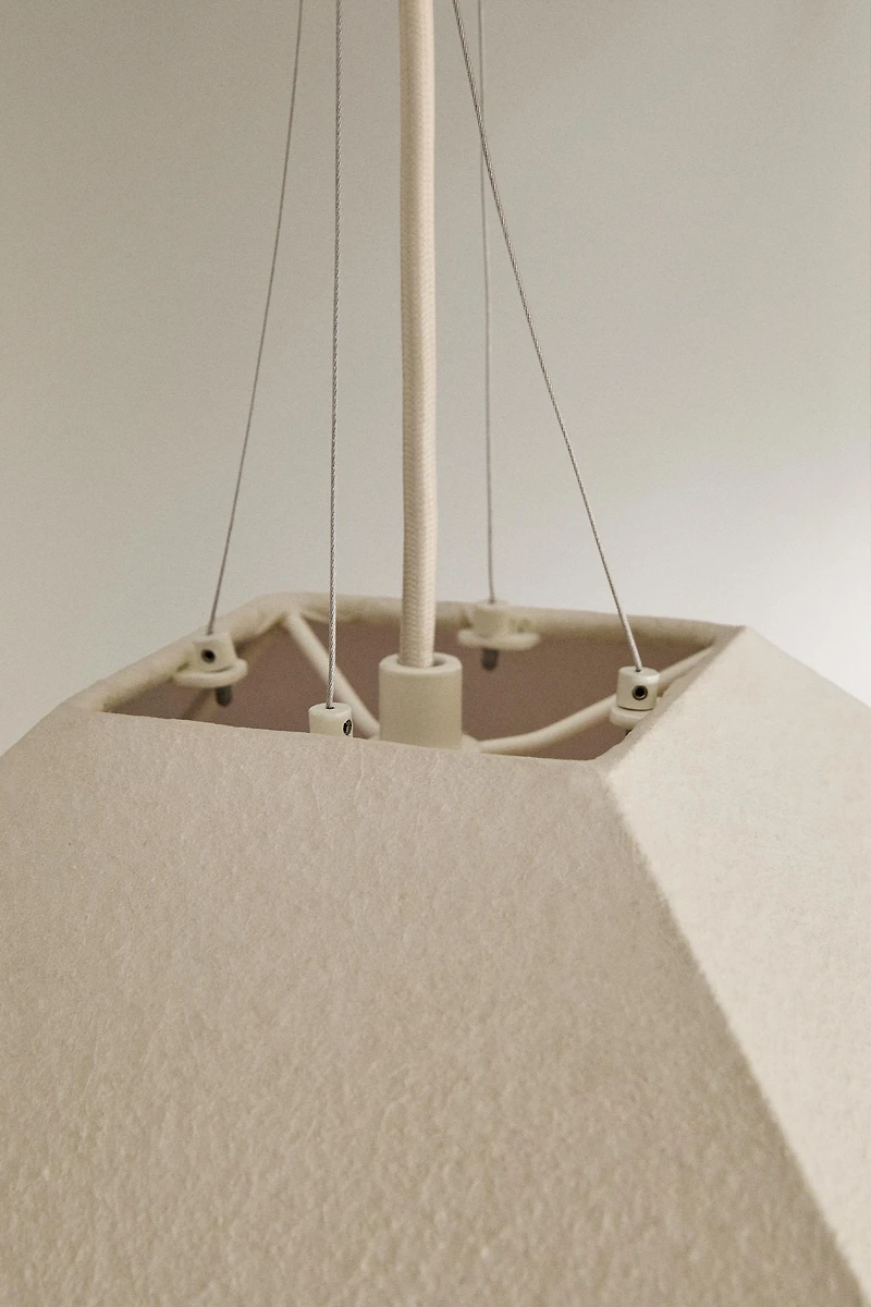 GEOMETRIC PAPER CEILING LAMP