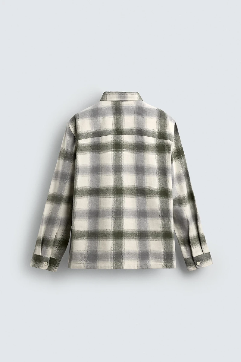 PLAID FLANNEL SHIRT