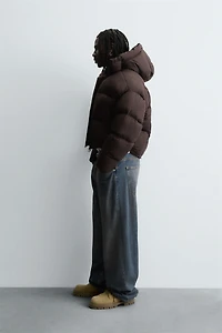 CROPPED FIT PUFFER JACKET