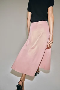ZW COLLECTION FLOWY MIDI SKIRT