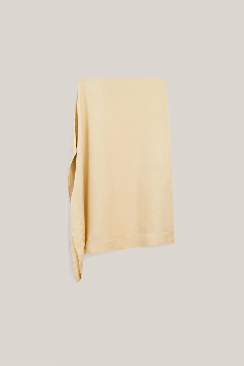 Flowing midi pareo skirt