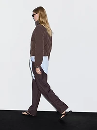 Veste courte matelassée