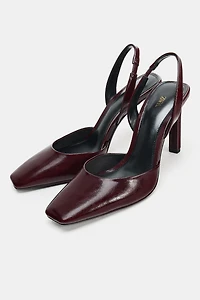 SQUARE TOE HEELS