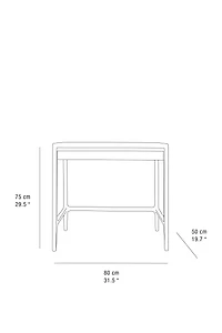 WOODEN VANITY UNIT