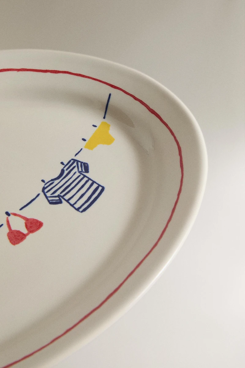 SUMMER STONEWARE SERVING DISH | DIEGO NINE