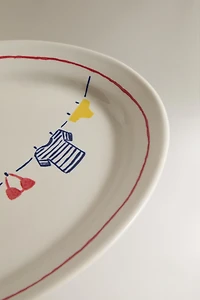 SUMMER STONEWARE SERVING DISH | DIEGO NINE