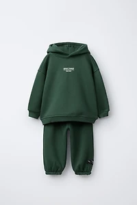 JOGGING SET WITH SWEATSHIRT AND JOGGER PANTS