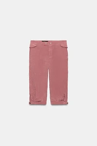 FLOWY CAPRI PANTS