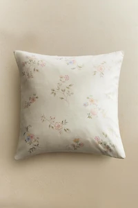 HOUSSE DE COUSSIN IMPRIMÉ FLORAL