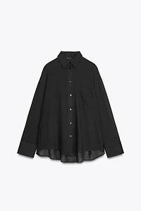 OVERSIZED GAUZE SHIRT