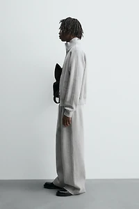 KNIT WIDE FIT PANTS