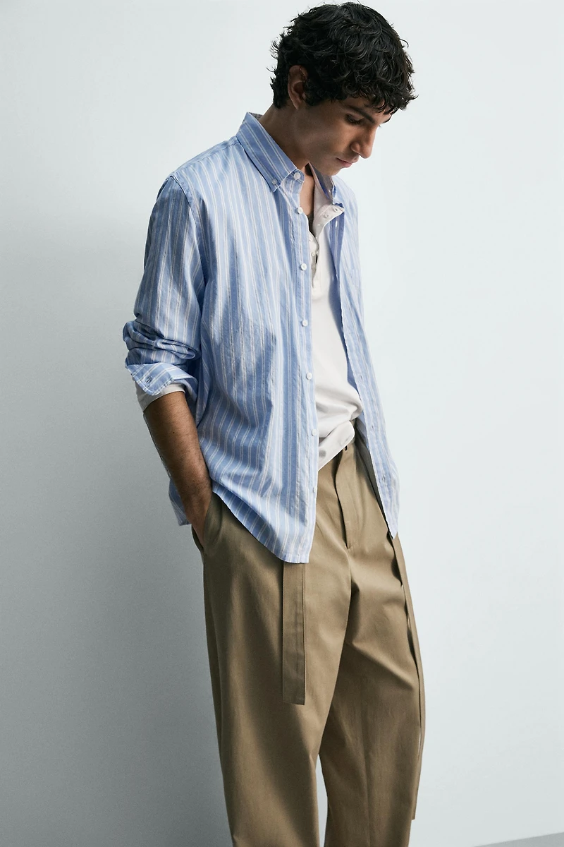 STRIPED POCKET SHIRT