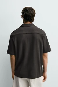 TEXTURED REGULAR FIT SHIRT