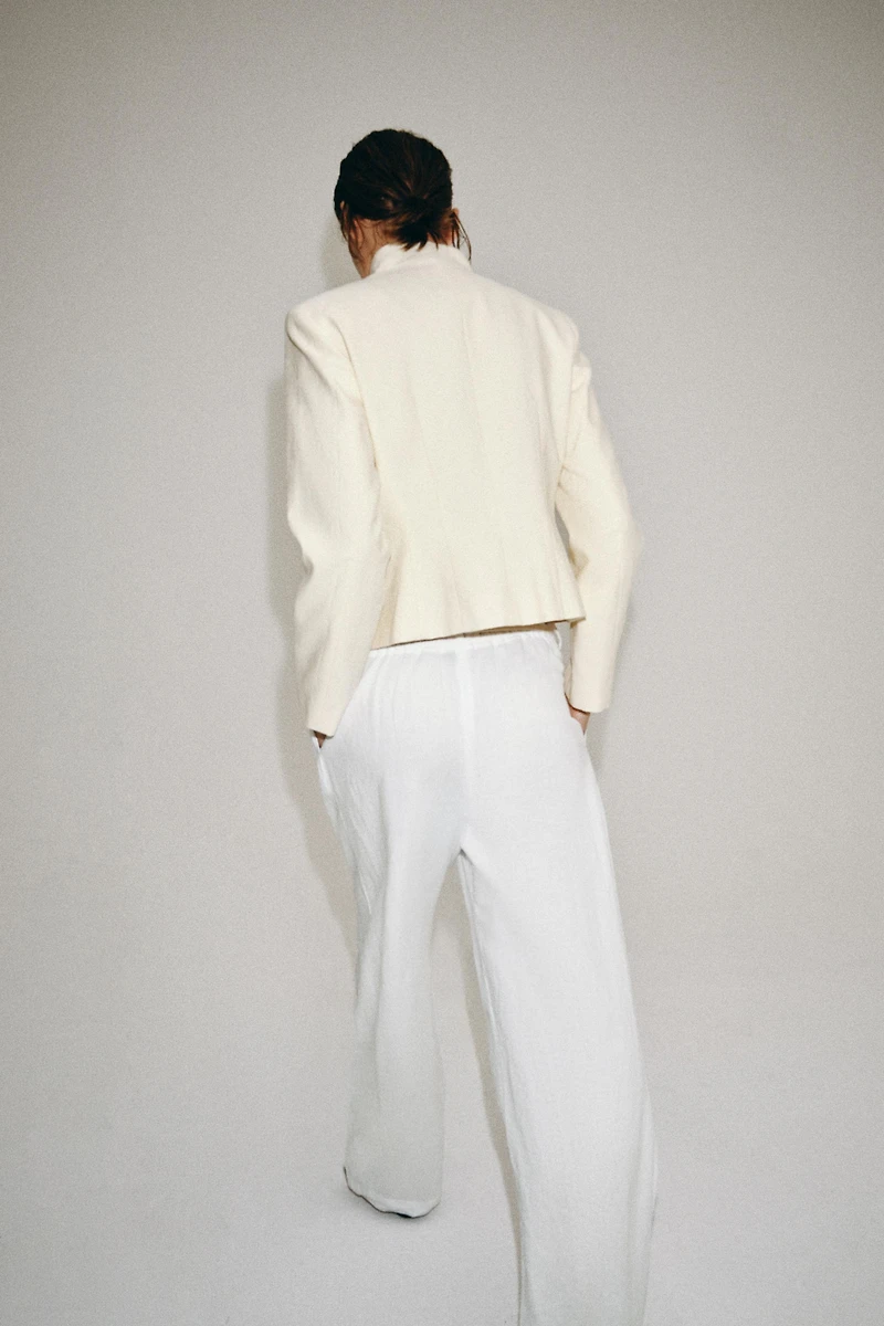 ZW COLLECTION FITTED BUTTON JACKET