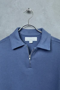 STORIESZ - POLO SWEAT EN MOLLETON À ZIP
