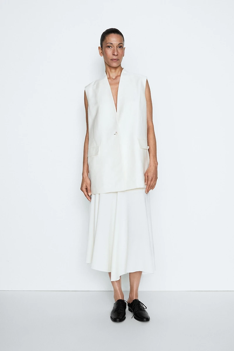 Waistcoat with pocket details - STUDIO