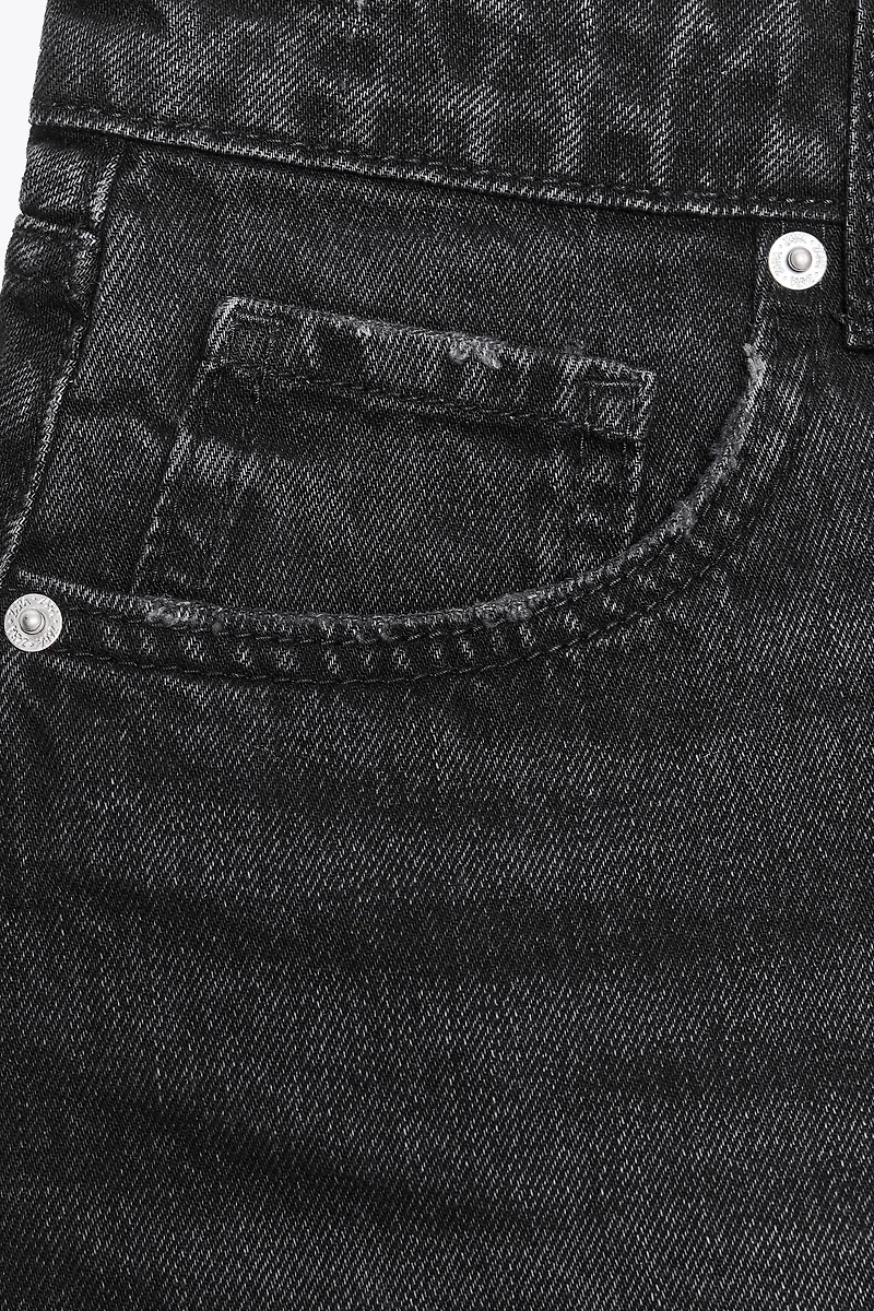 TRF MID-RISE MINI DENIM SHORTS