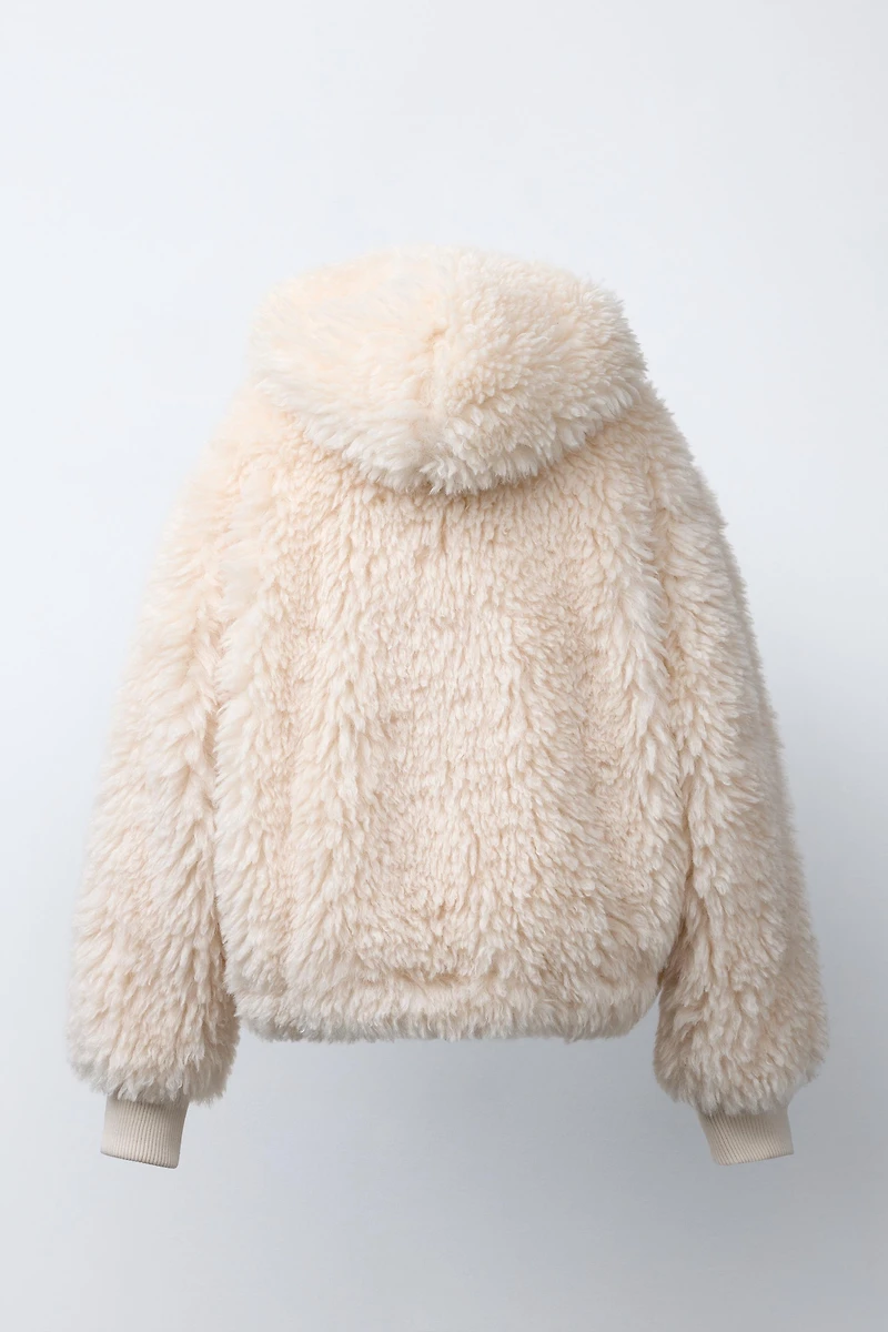 FAUX FUR SKI COLLECTION JACKET