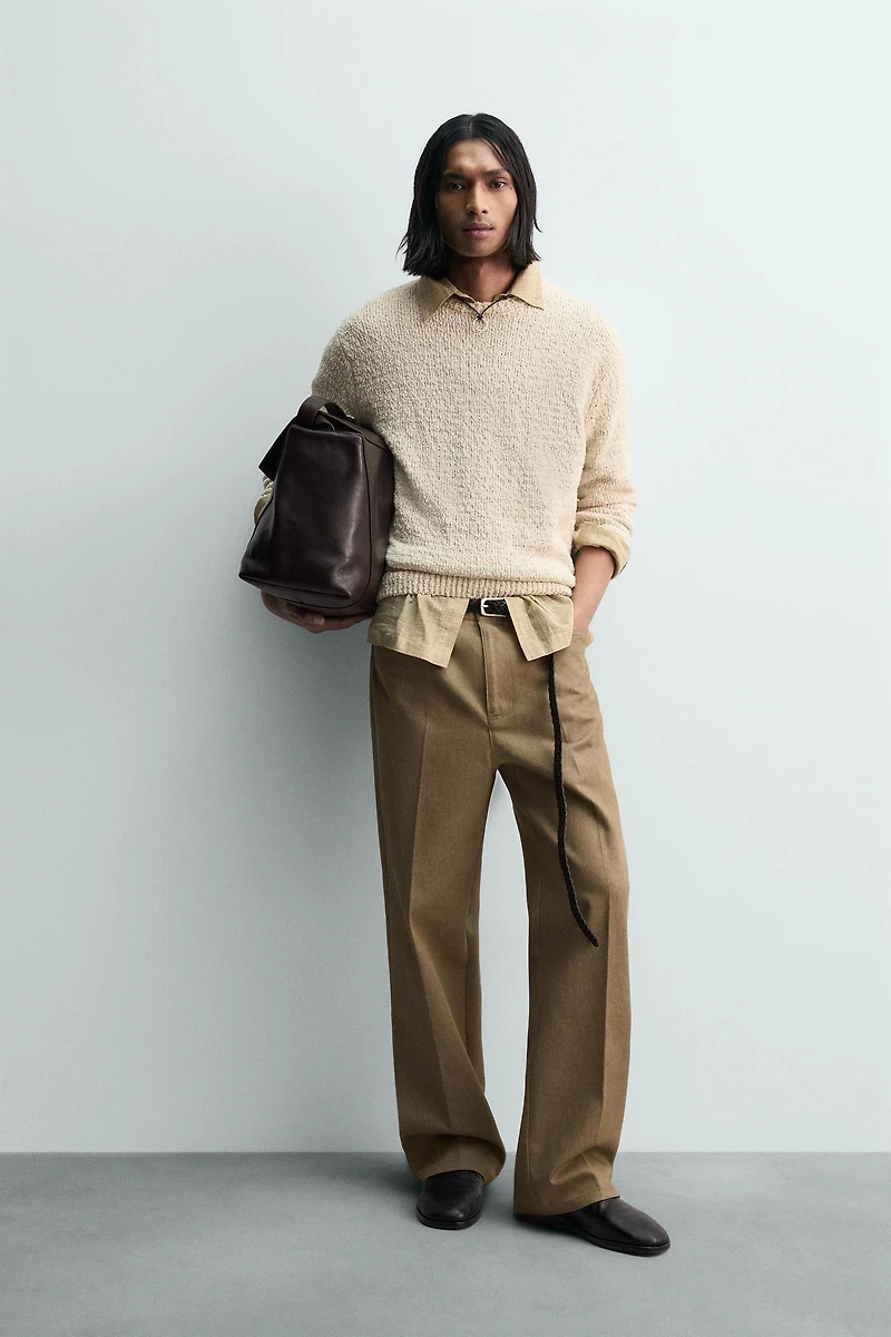 IRREGULAR TEXTURED JUMPER