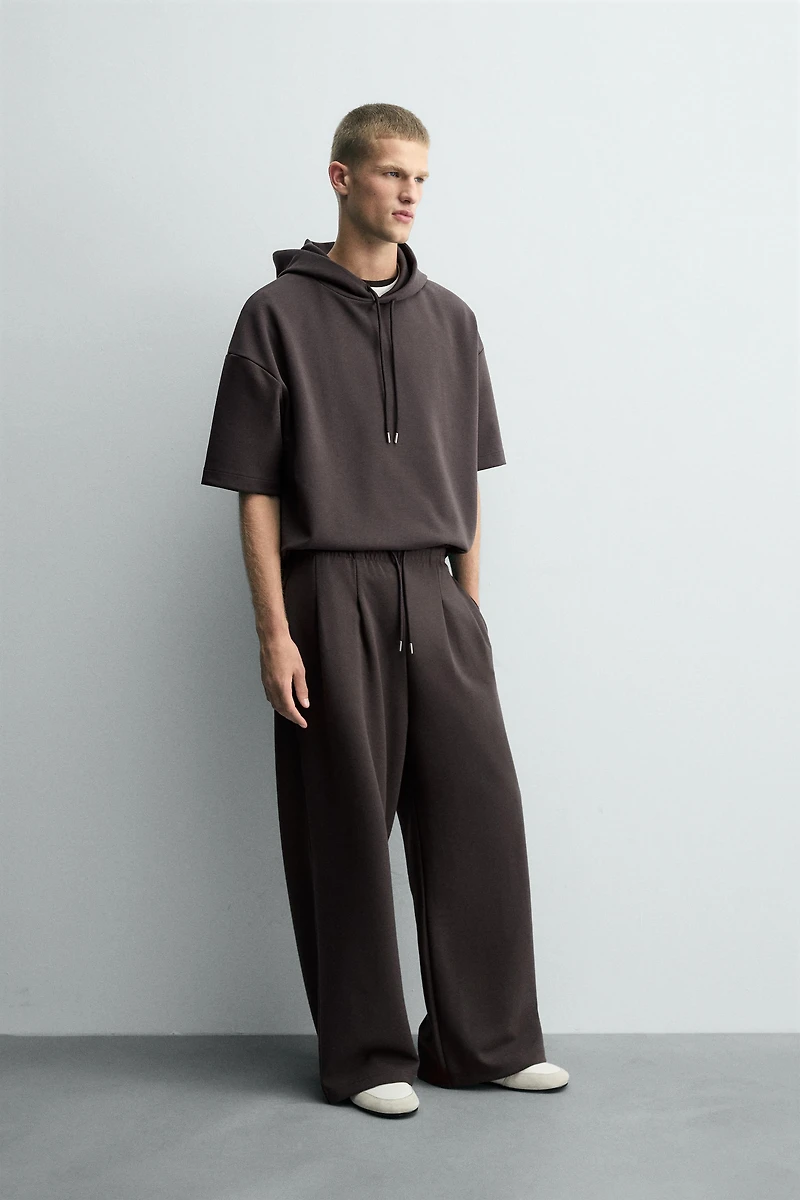 PANTALON INTERLOCK PLIS ÉTIQUETTE