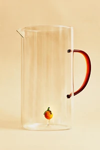 PICHET VIDRIO NARANJA ASA