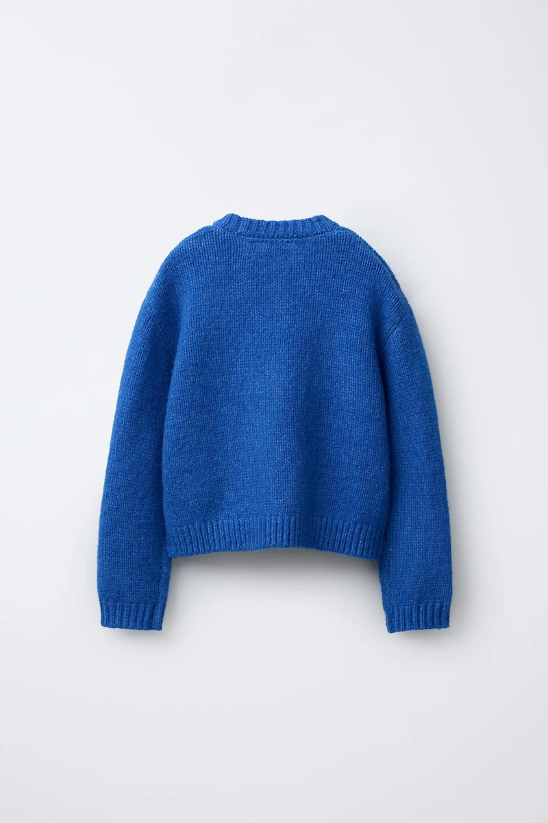 KNIT JUMPER WITH STONES