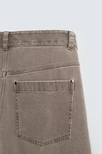 PANTALON DÉCONTRACTÉ À CLOUS