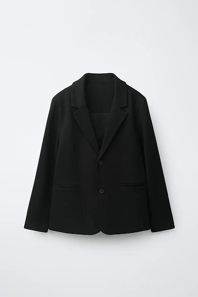 SOLID SUIT BLAZER