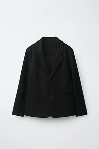 SOLID SUIT BLAZER