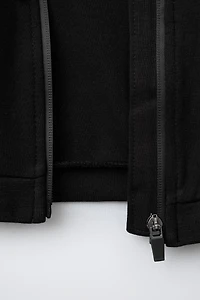 INTERLOCK ZIP SWEATSHIRT