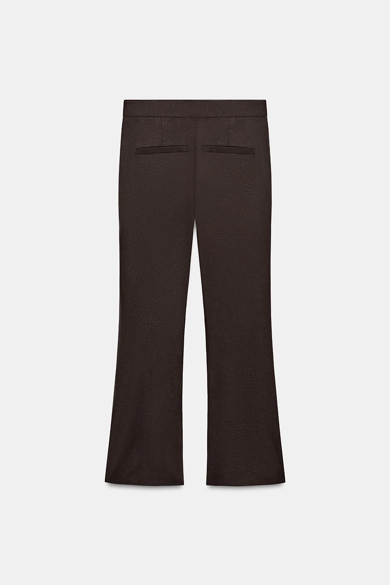 MINI FLARE LINEN PANTS